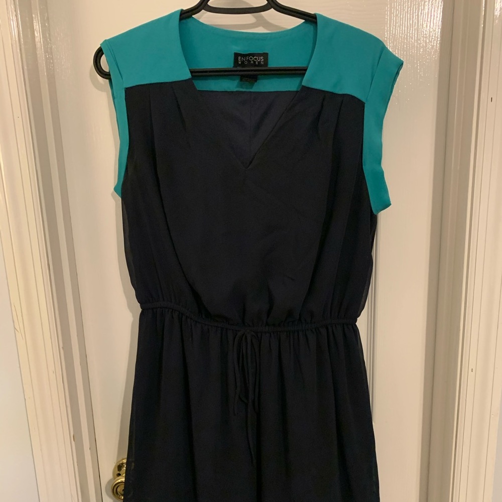 Enfocus Color Block Dress